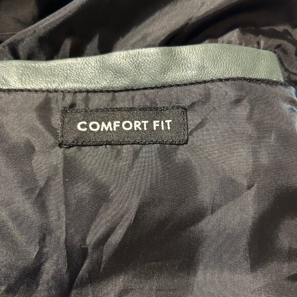 Womens Mauritius Green Grey Hoodie Robin CF Lamb Leather Puffer Jacket Coat 8 - Picture 10 of 13